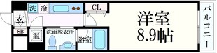 六甲道駅 徒歩5分 3階の物件間取画像